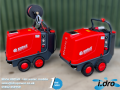A pair of Ehrle HD1140s: one premium, with hose reel, and one standard. A popular IdroPower machine it is one of our best seller and hire products overall.